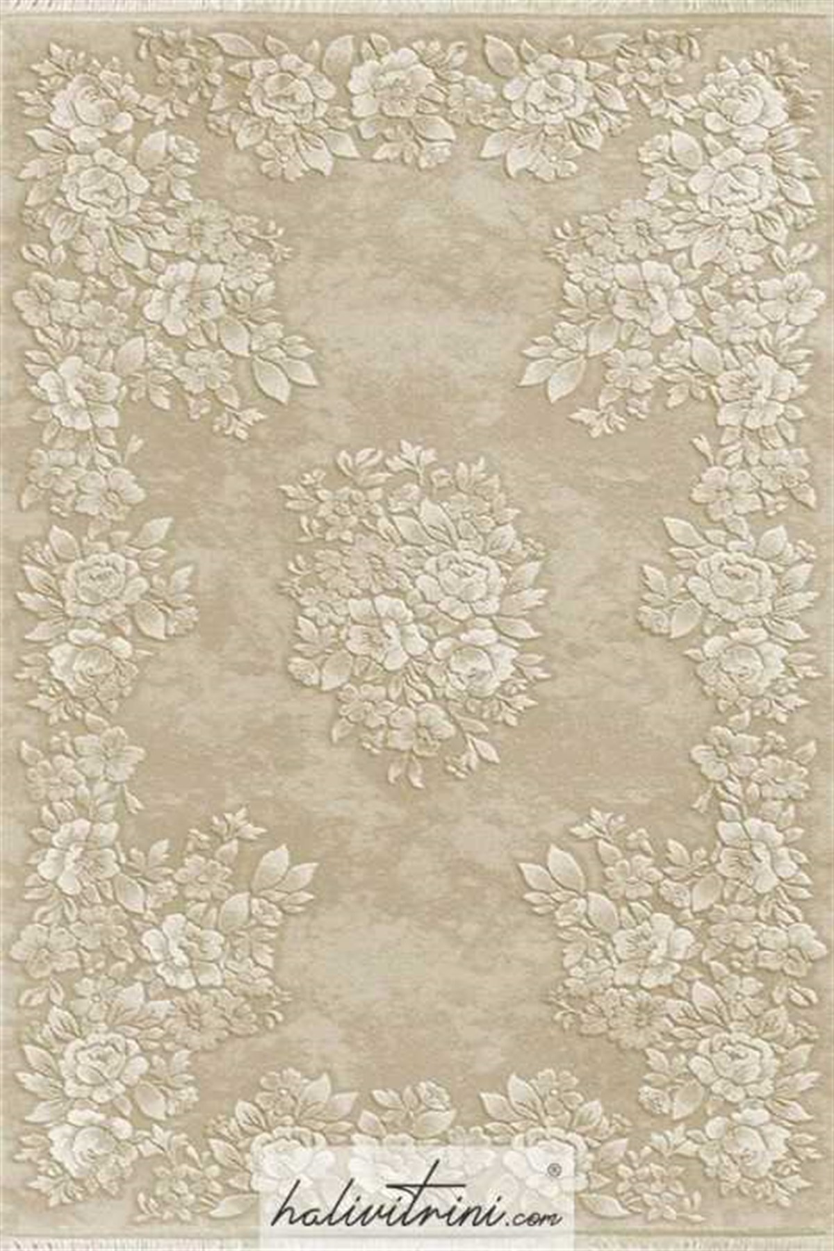 Dinarsu Oda Halı 150x233 Nisan 15153060 Krem