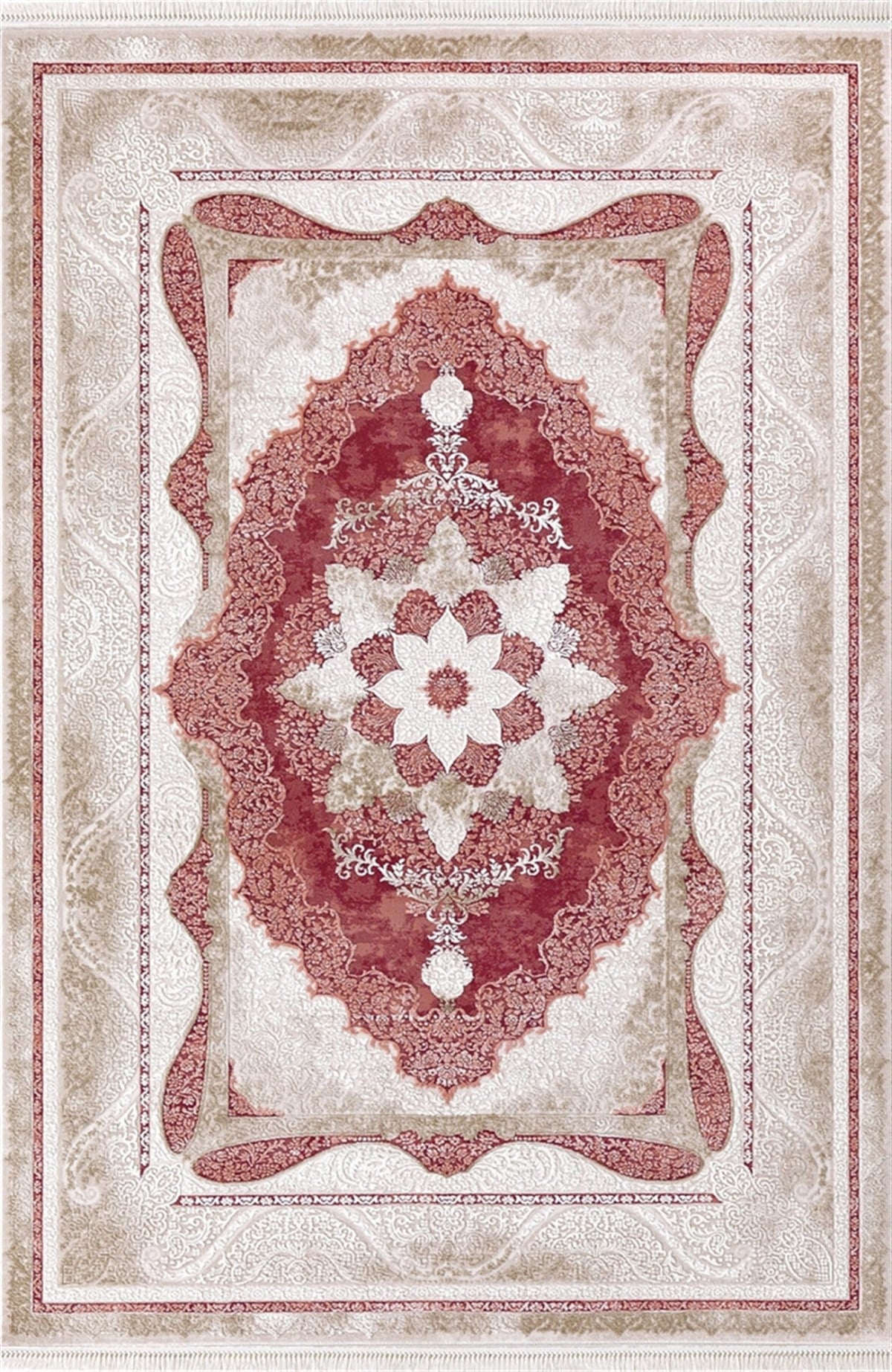 Dinarsu Oda Halı 160x230 Arora 31888 010 Bordo