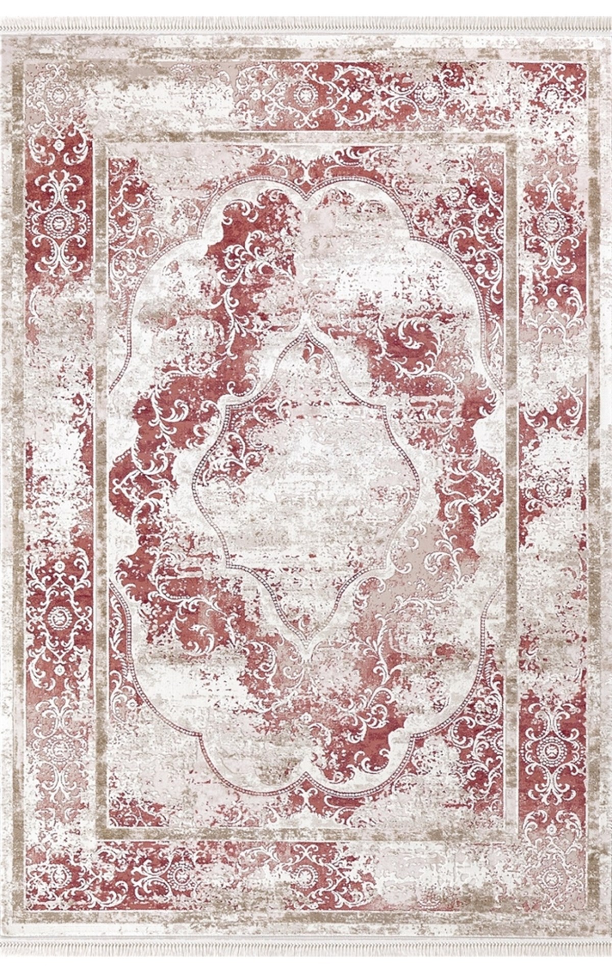 Dinarsu Salon Halı 200x290 Arora 31889 010 Bordo