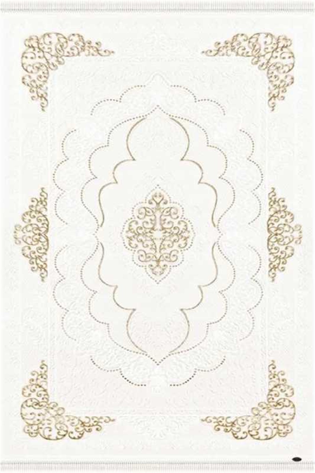 Dinarsu Yolluk Halı 80x150 Gold GD004060 Krem