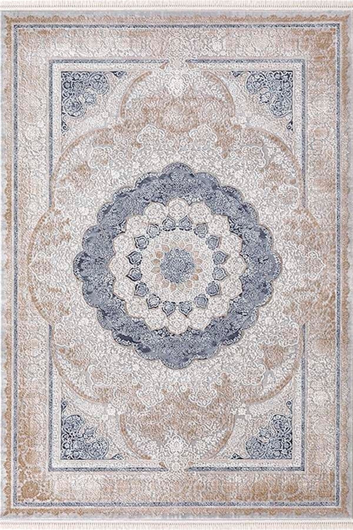 Efsane Oda Halı 160x230 Esmira 31892 035 Vizon Mavi
