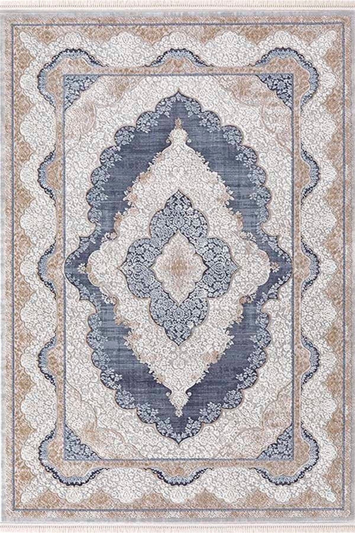 Efsane Oda Halı 160x230 Esmira 31893 035 Vizon Mavi