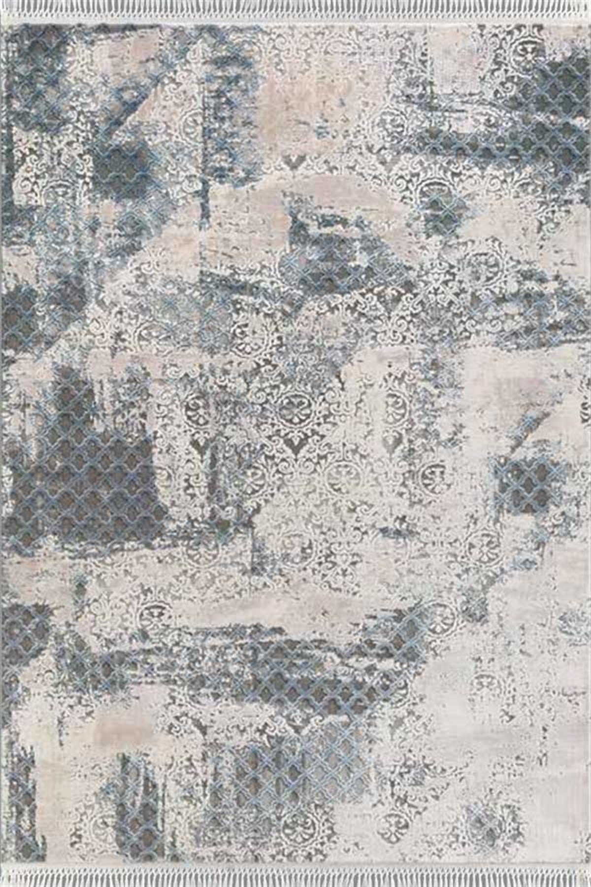 Flora Oda Halısı 160x230 Violet 2610A Mavi