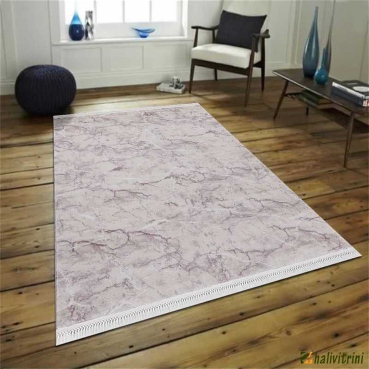 Flora Salon Halı 200x290 Ayşıl 1680B Pembe