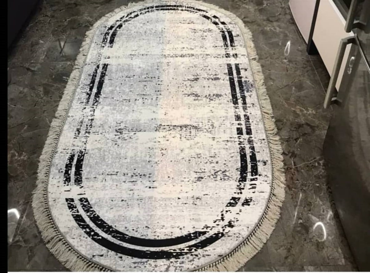 Hitit Oval Halı 120x180 Lidya Lüx 4213 Krem
