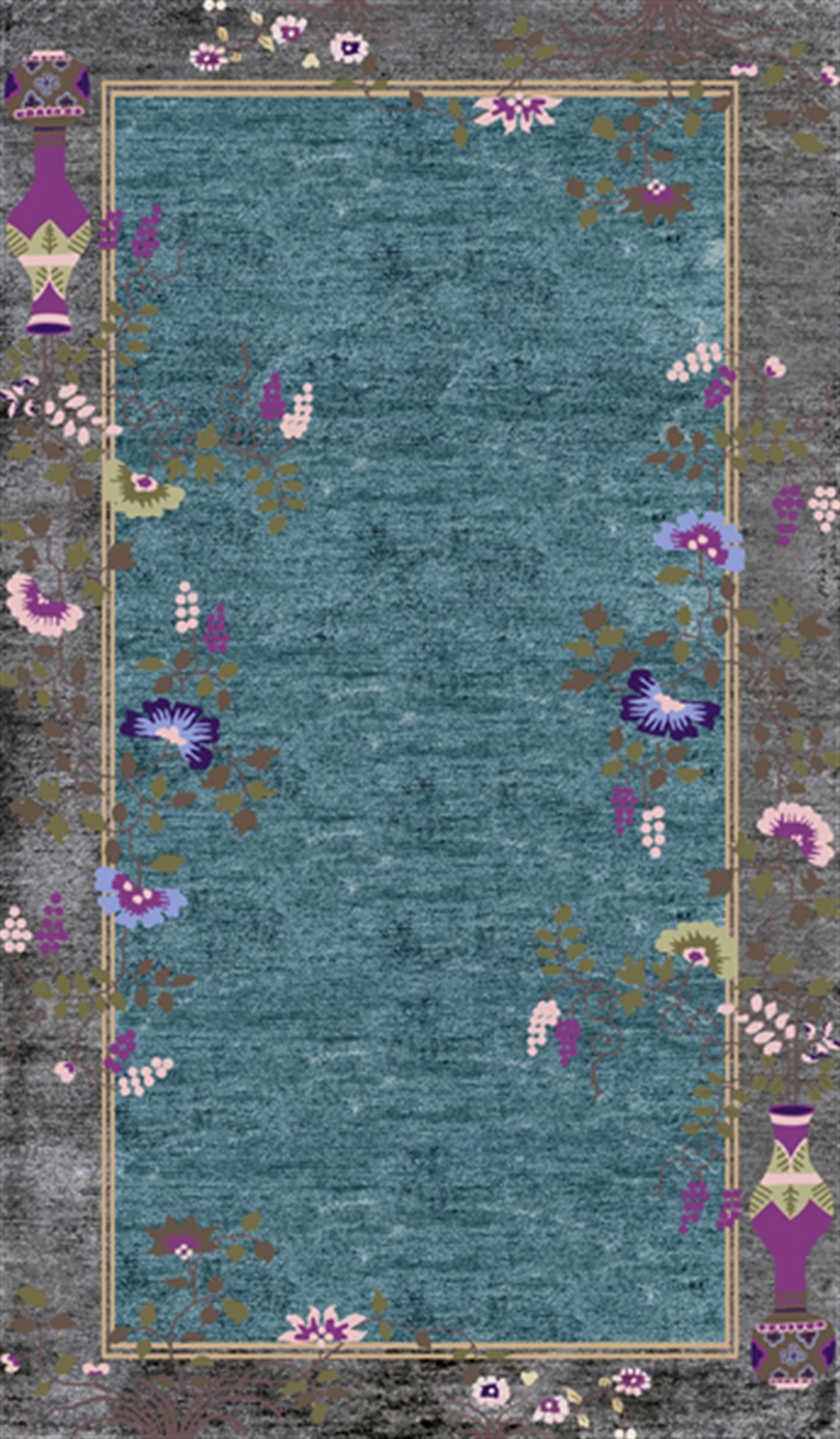 Hitit Yolluk Halı 100x300 Lidya Lüx 4093
