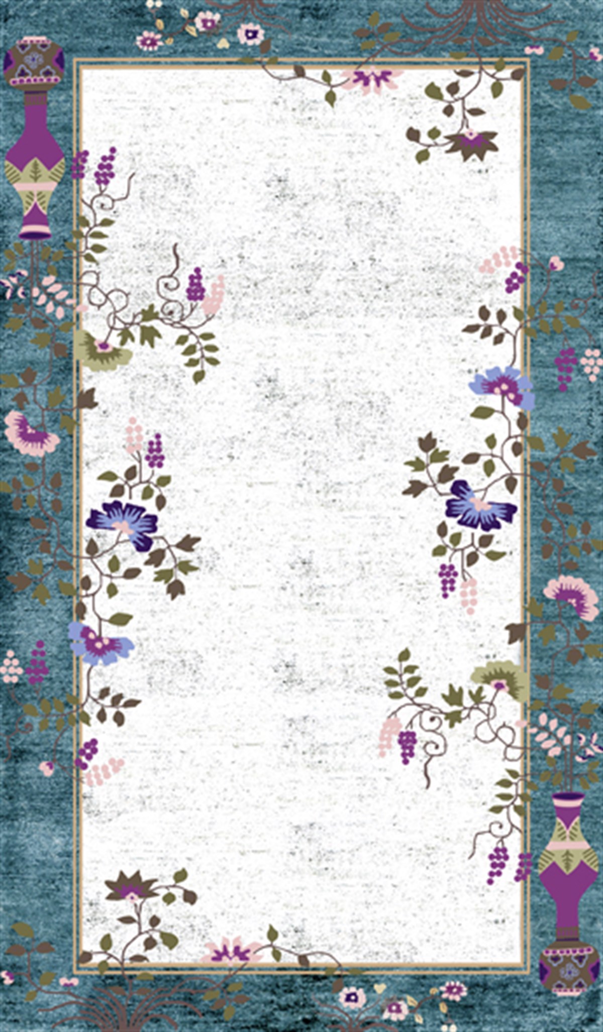 Hitit Yolluk Halı 100x300 Lidya Lüx 4090