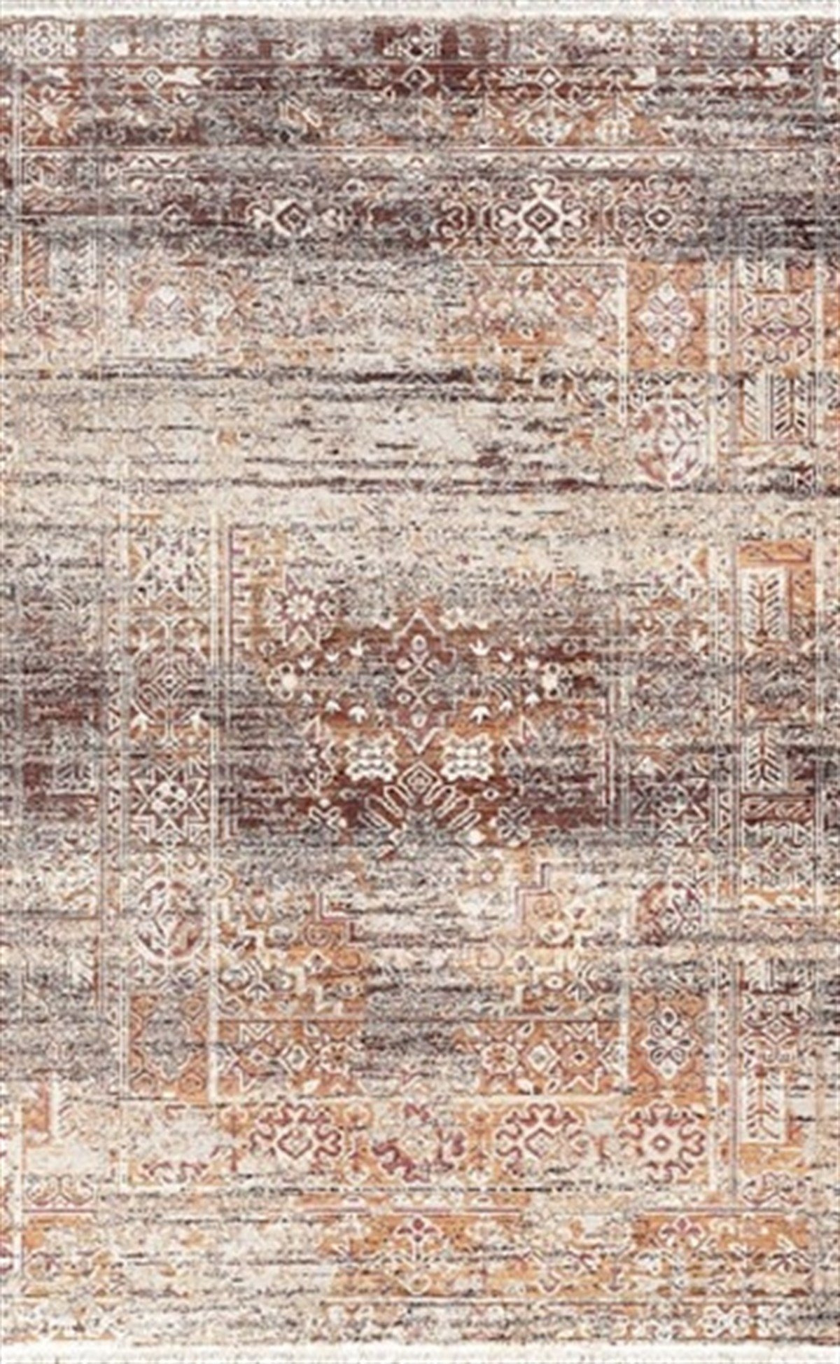 Kaşmir Salon halı 96x300 7/24 0129 05 Bej