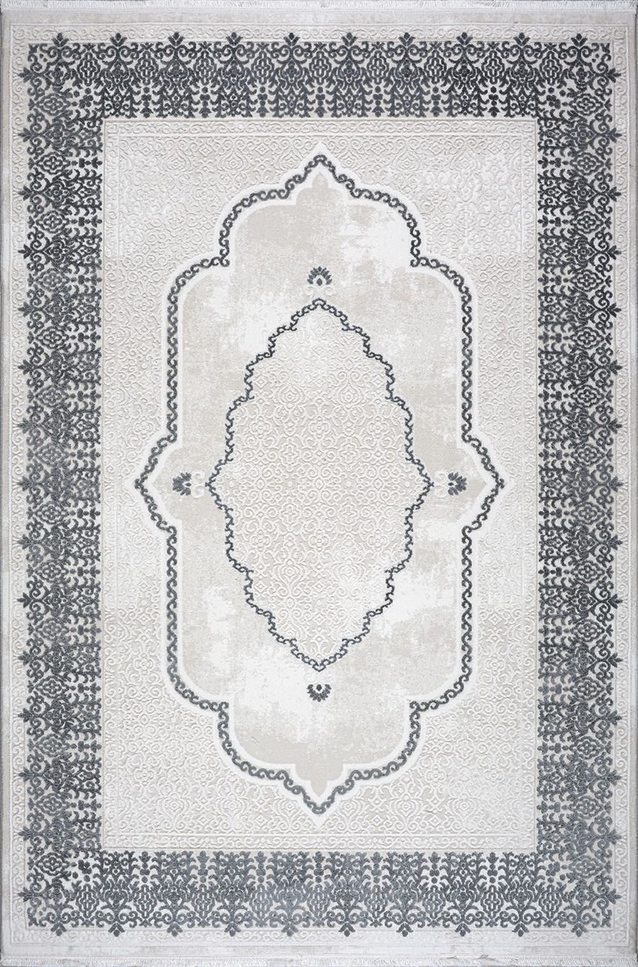 Kreasyon Salon Halısı Klasik 200x290 Elkenz 7567 Krem