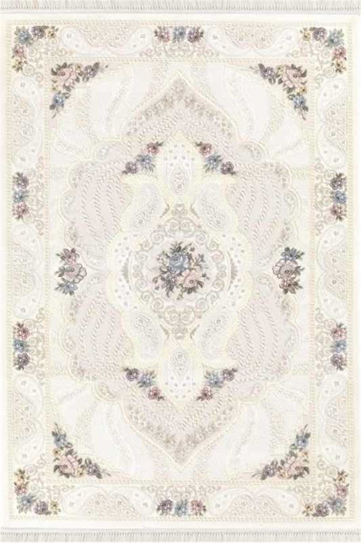 Merinos Daire halı 160x160 Prestij 15311 060 Pembe