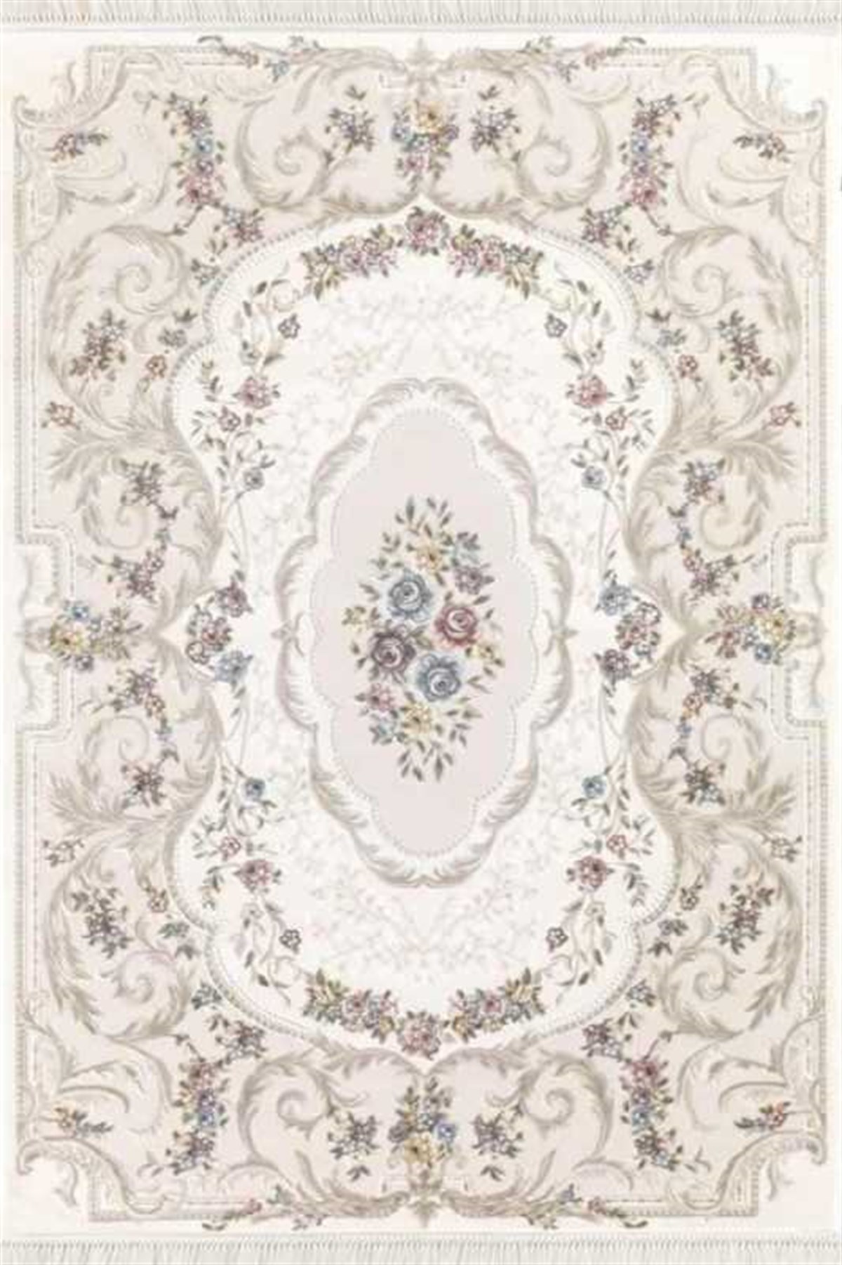 Merinos Oval halı 160x230 Prestij 15309060 Krem
