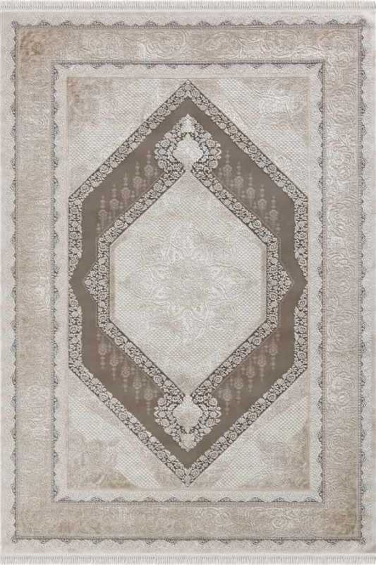 Merinos Salon Halısı 200x290 Rodin 19769 080 Kahve
