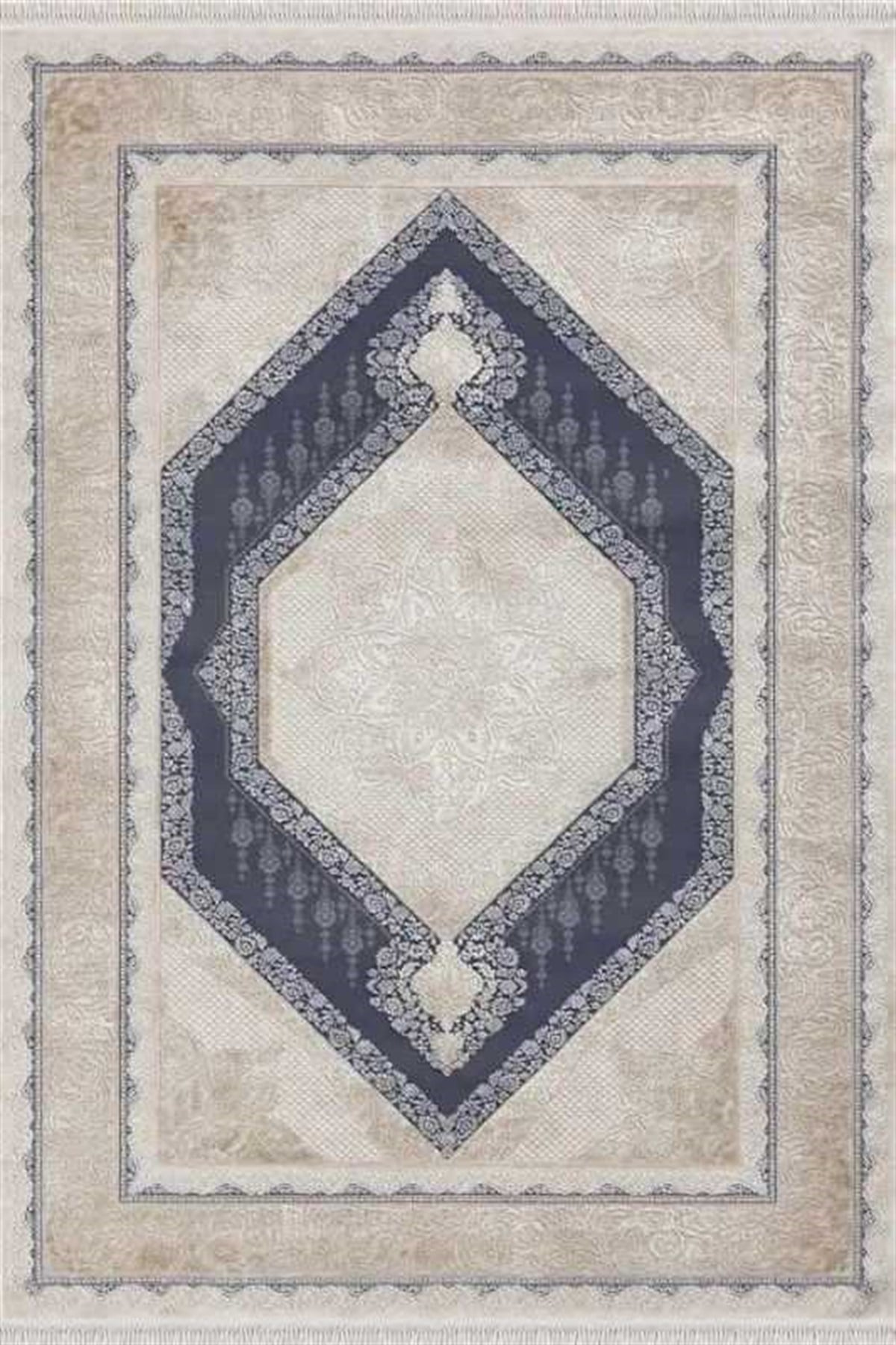 Merinos Salon Halısı 200x290 Rodin 19769 035 Turkuaz