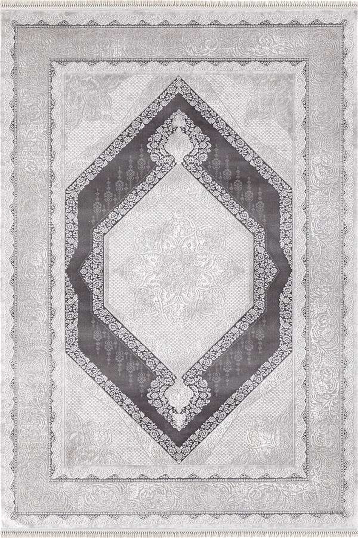 Merinos Yolluk Halısı 80x300 Rodin 19769 095 Gri
