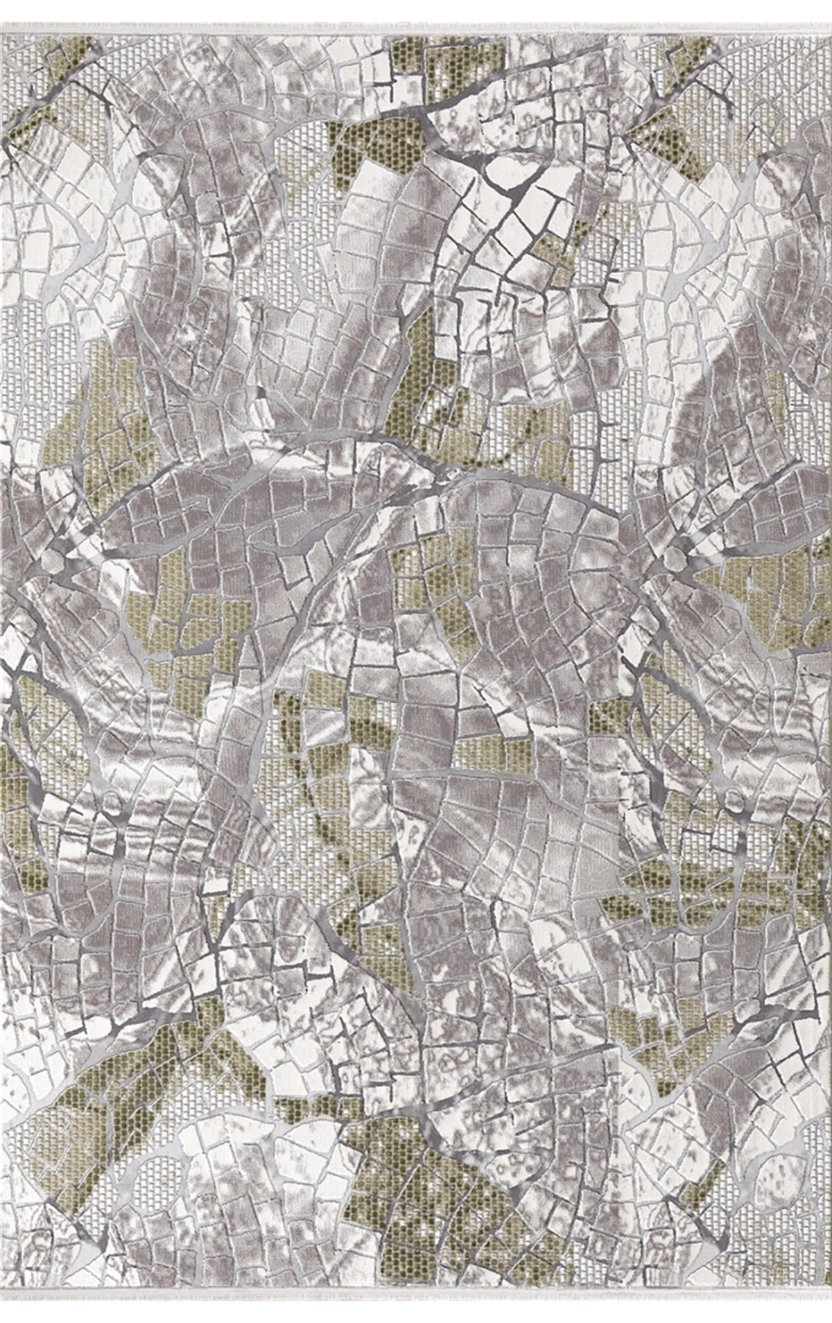 Padişah Oda Halısı 160x230 Eternity 31969 040 Yeşil Gri Bej