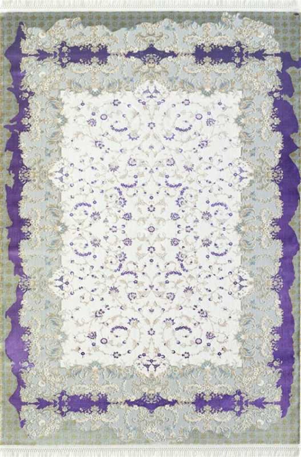 Royal Salon Halı 200x290 Yakamoz F003A Krem Mor