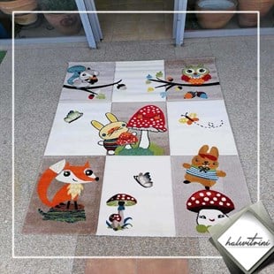 Merinos Çocuk Halısı 160x230 Torino 21519 760 Krem