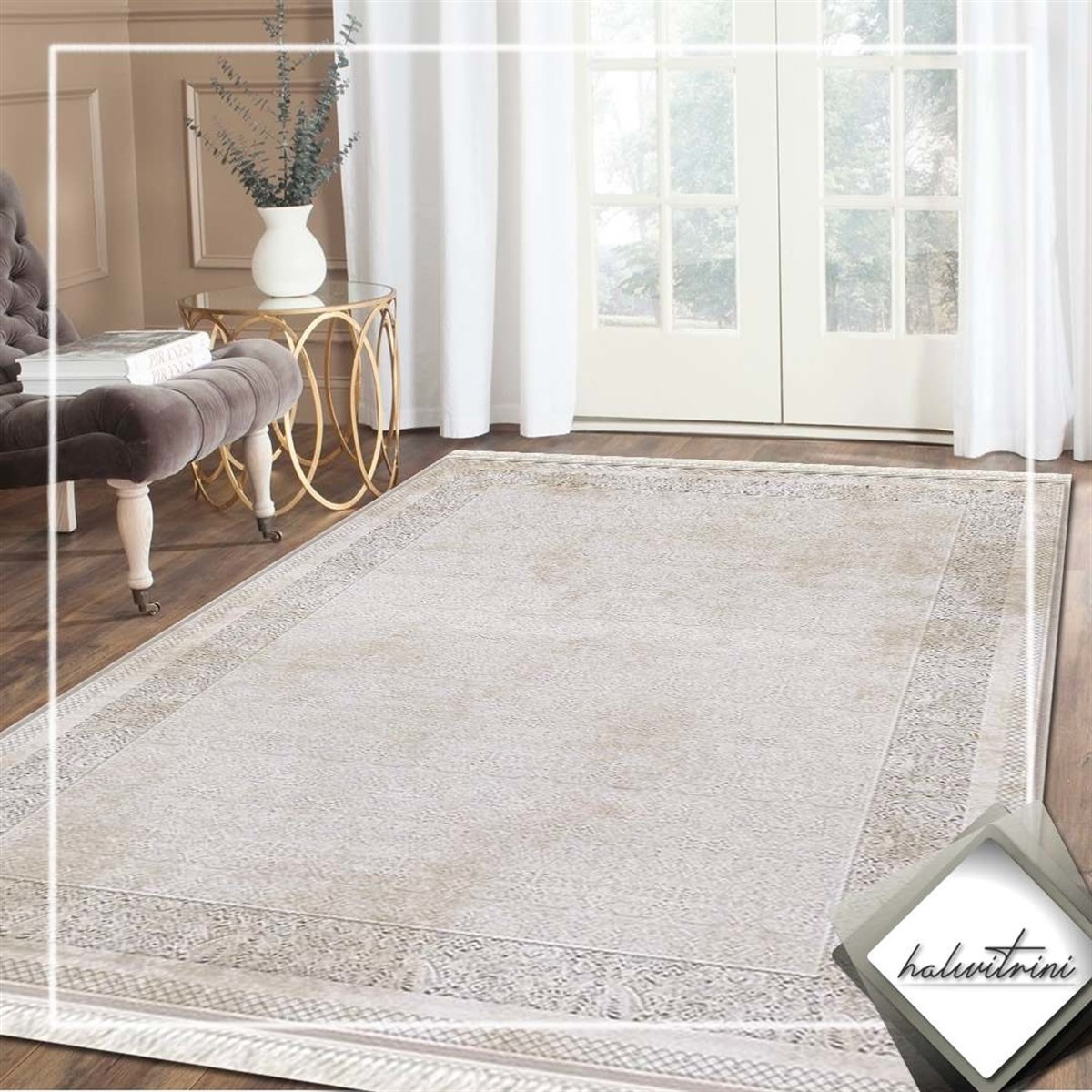 Artemis Salon Halı 200x300 Palace 5203C Kemik Vizon