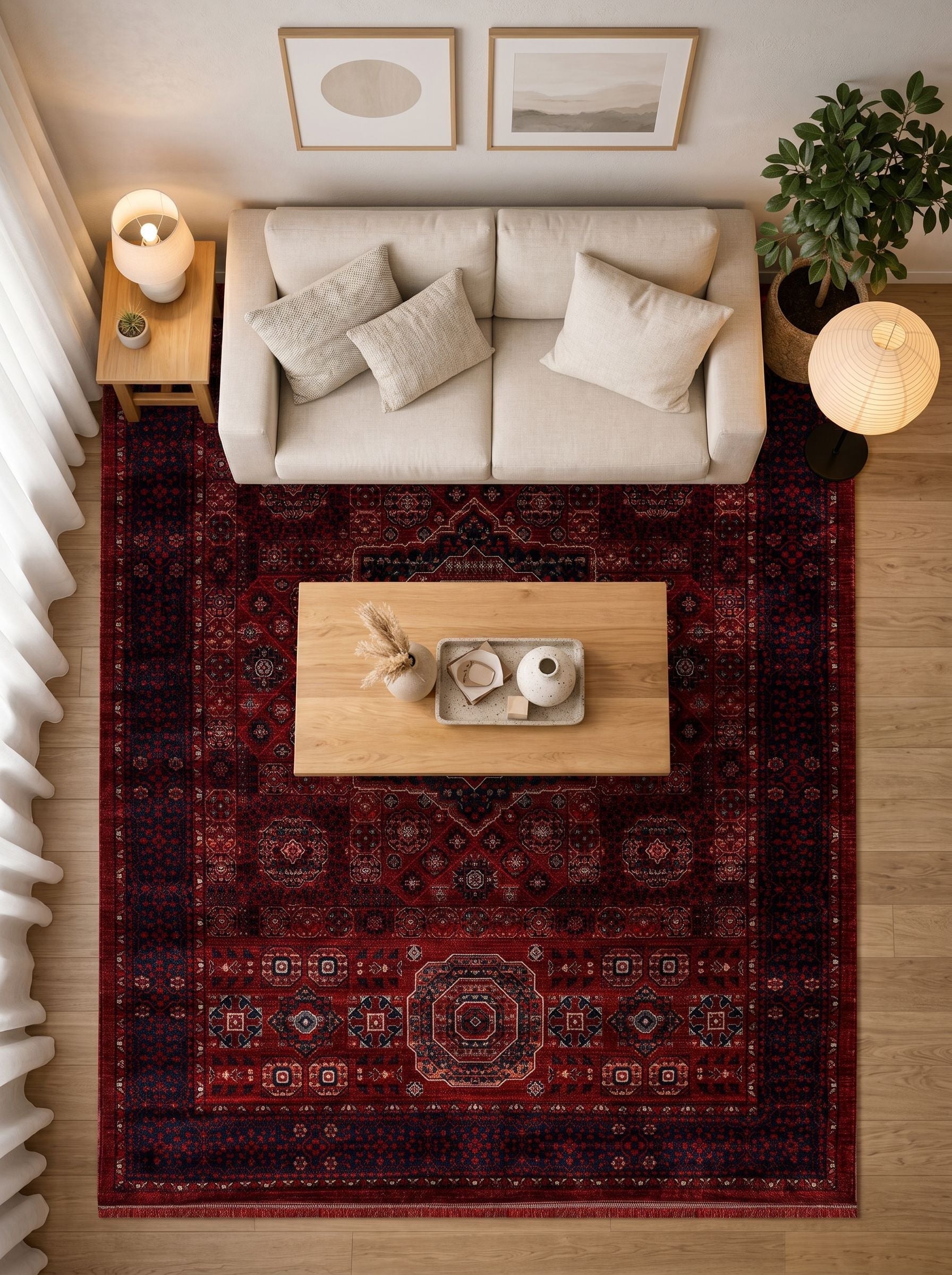 Varyasyonlu Standart Ölçülü Halılar, halivitrini