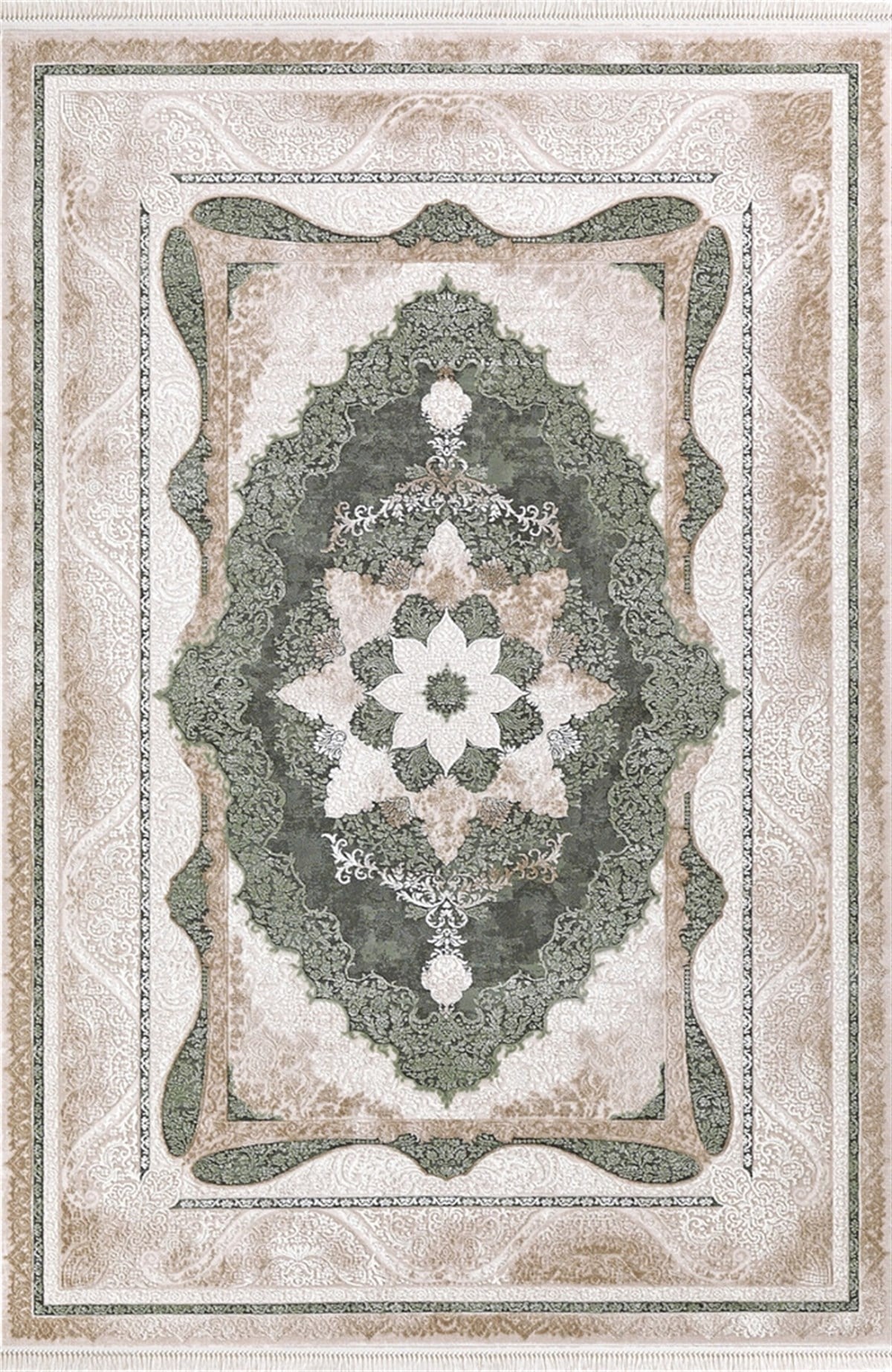 Dinarsu Oda Halı 160x230 Arora 31888 040 Yeşil