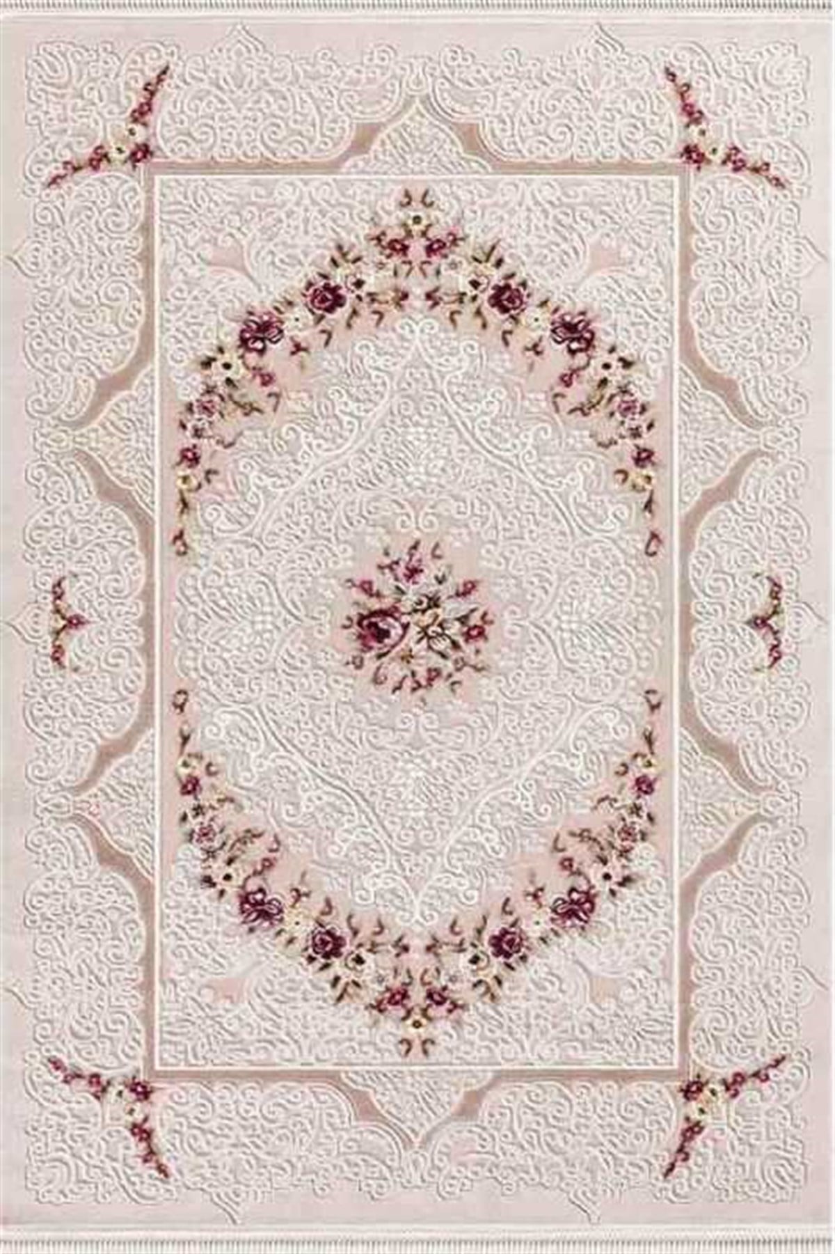 Dinarsu Oval Halı 150x233 Didem 15849 060 Krem