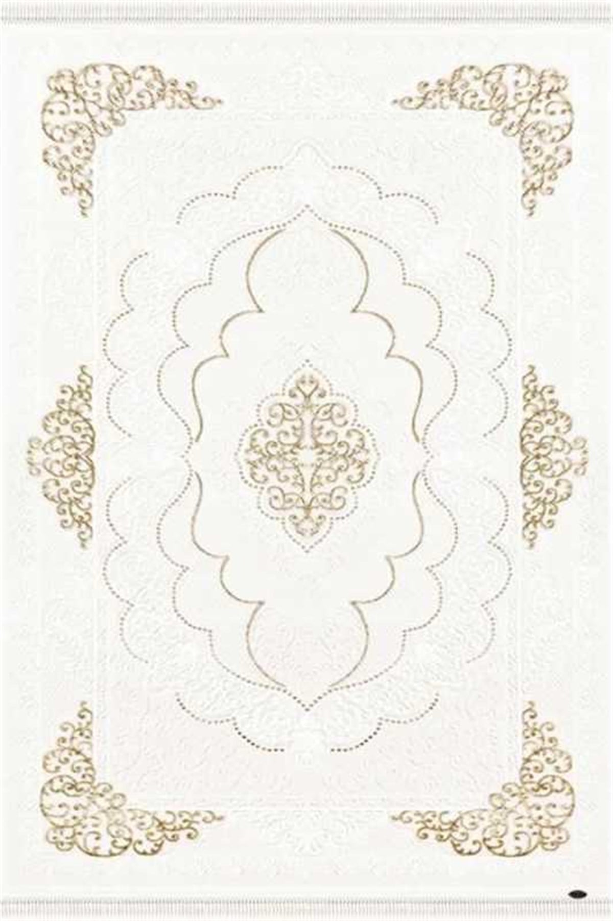 Dinarsu Salon Halı 170x250 Gold GD004060 Krem