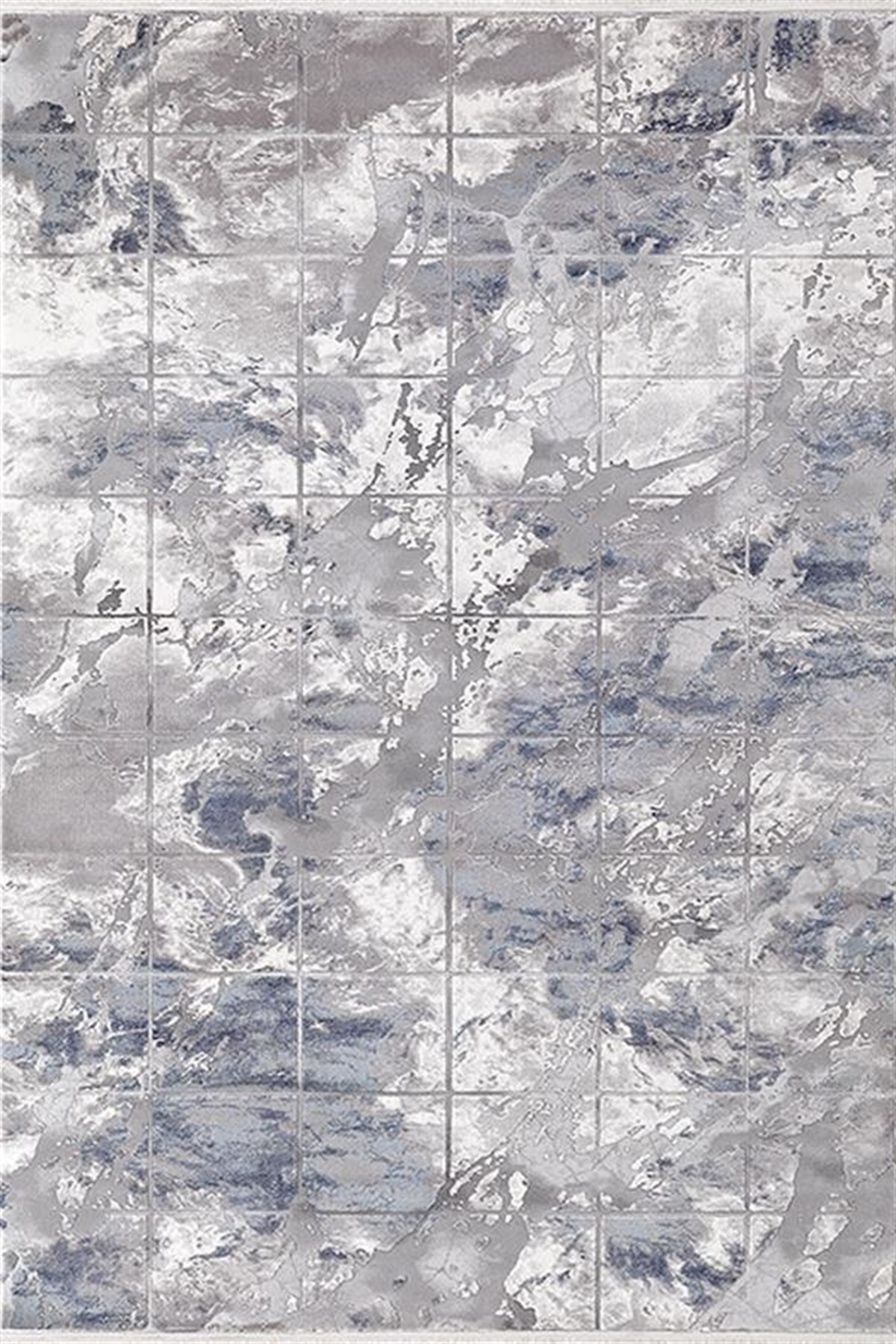 Efsane Salon Halı 200x290 Astra 31979 030 Mavi Gri Krem