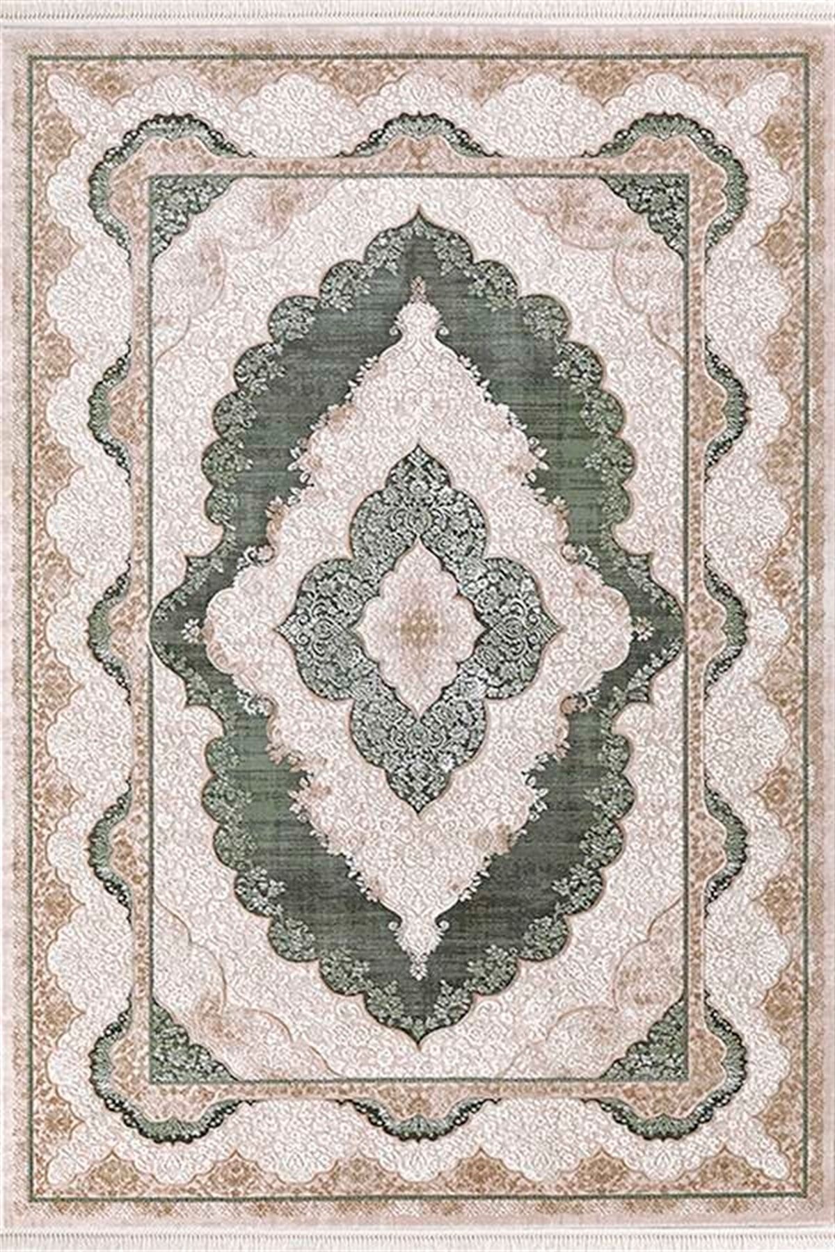 Efsane Salon Halı 200x290 Esmira 31893 040 Vizon Yeşil