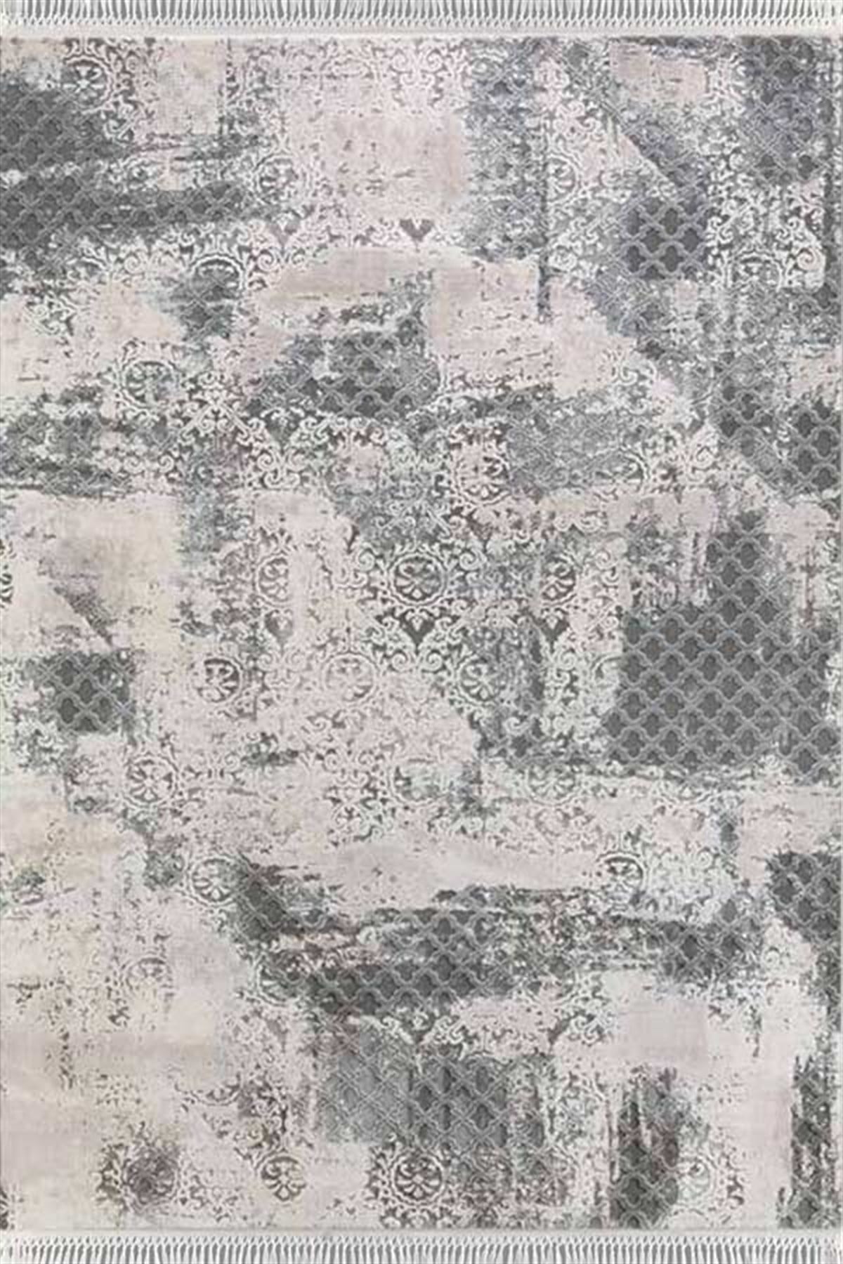 Flora Oda Halısı 160x230 Violet 2610B Gri