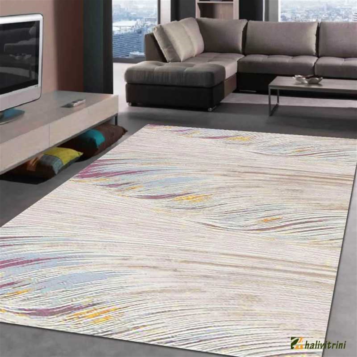 Hitit Oval Halı 160x230 Lidya Lüx 4166