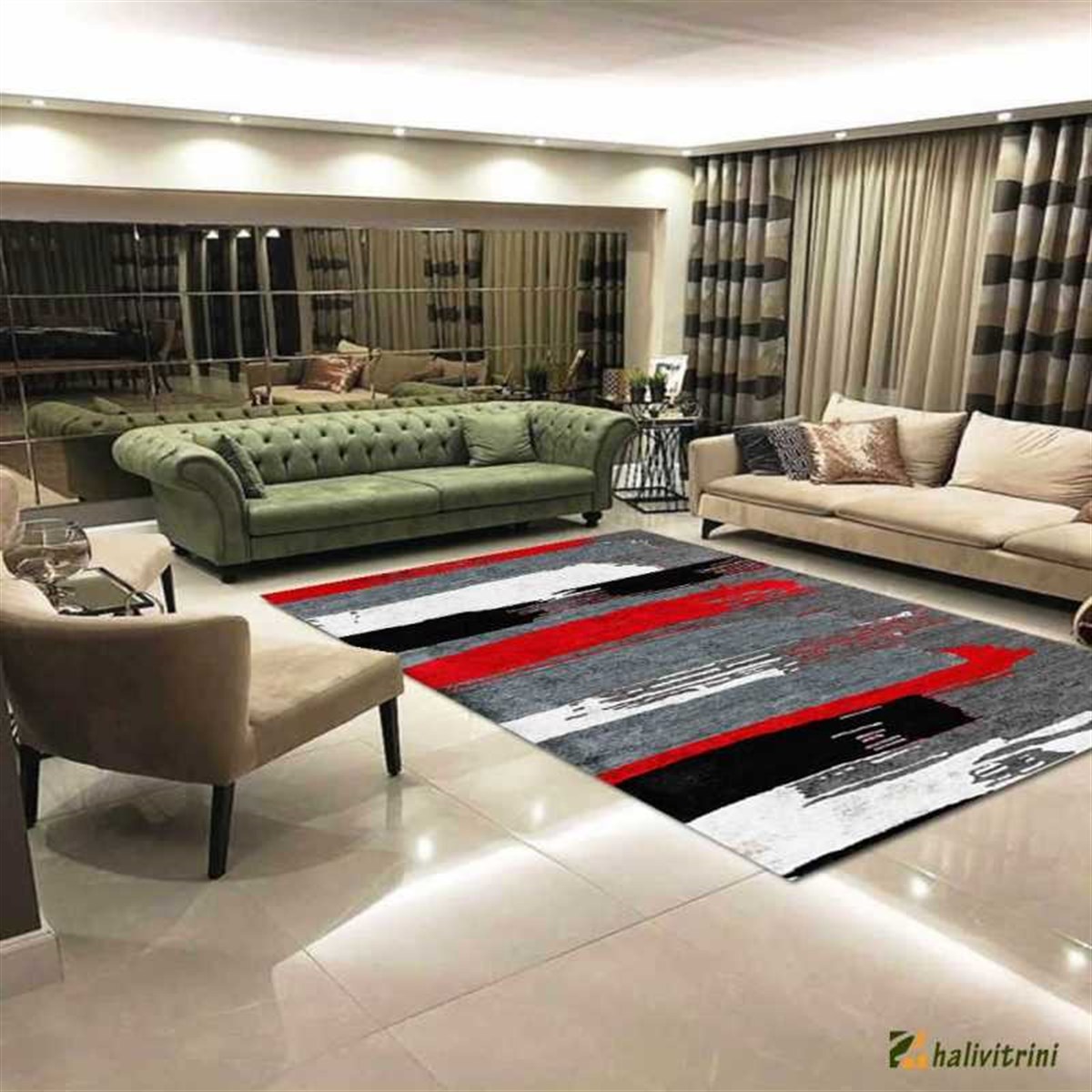 Hitit Yolluk Halı 100x200 Lidya Lüx 4130