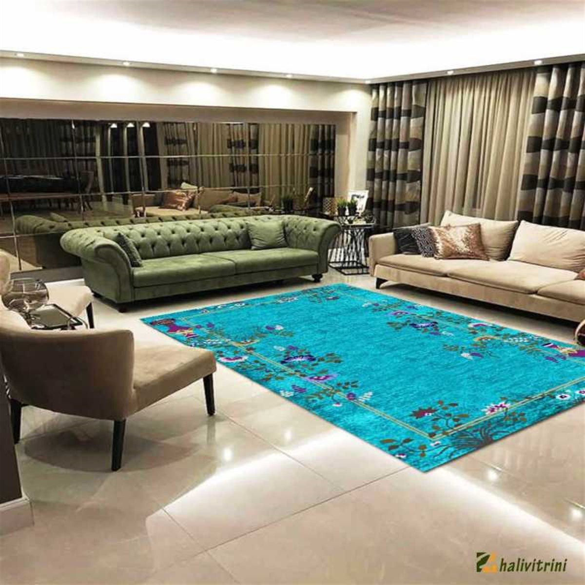 Hitit Yolluk Halı 100x200 Lidya Lüx 4115