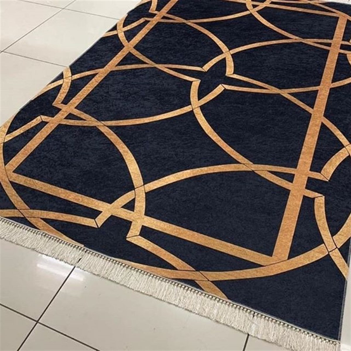 Hitit Yolluk Halı 100x200 Lidya Lüx GK202 Siyah