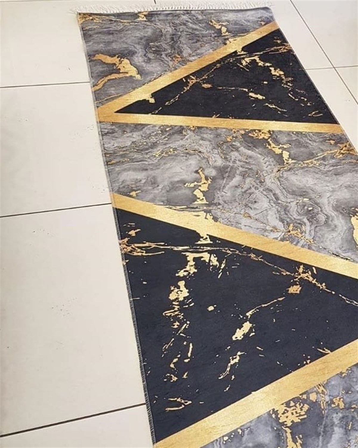 Hitit Yolluk Halı 100x200 Lidya Lüx GK107 Siyah