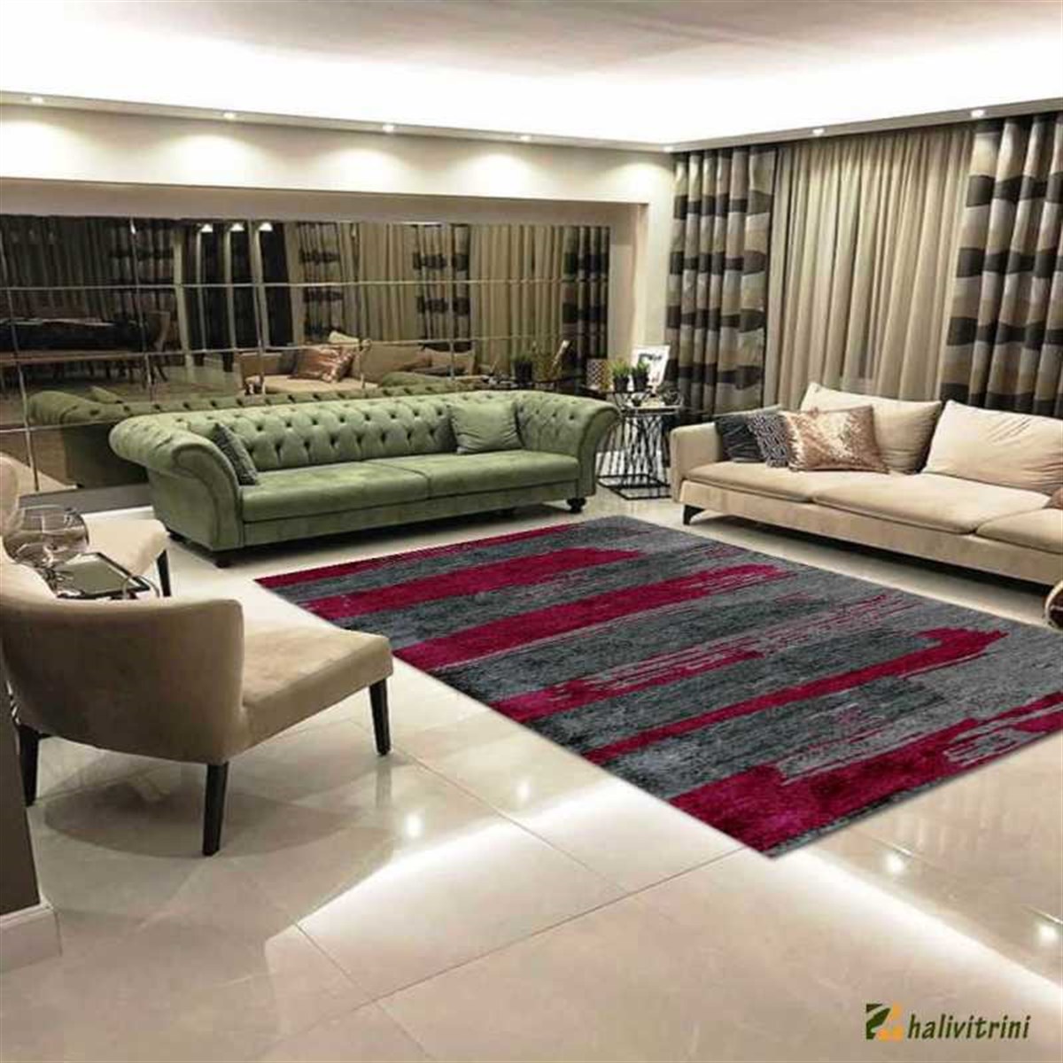 Hitit Yolluk Halı 80x200 Lidya Lüx 4127