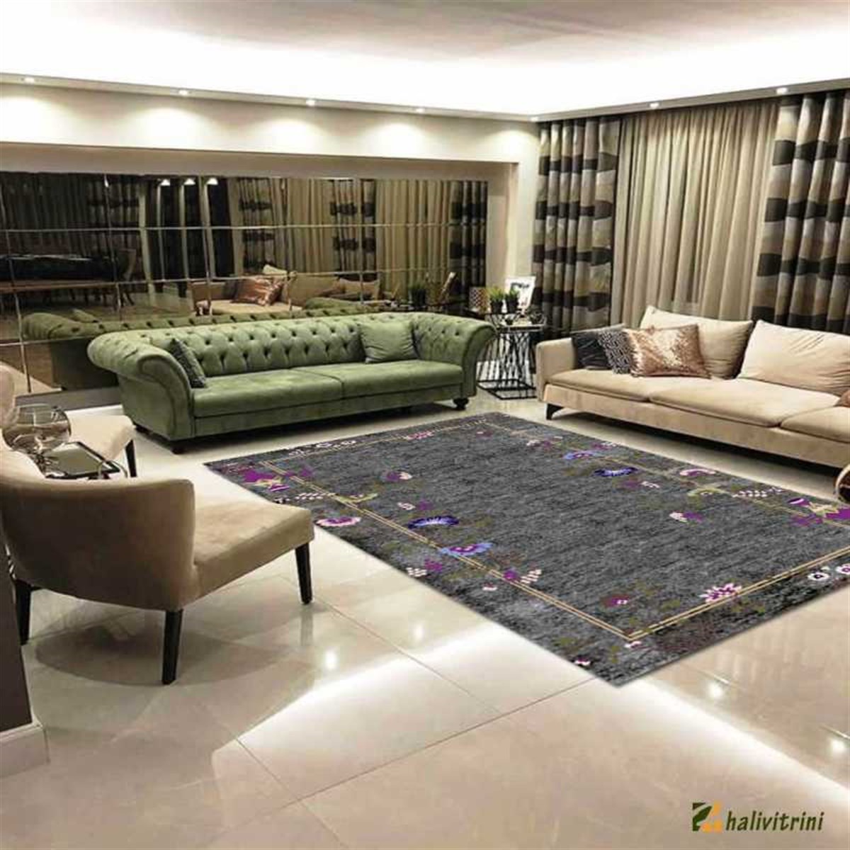 Hitit Yolluk Halı 80x200 Lidya Lüx 4120
