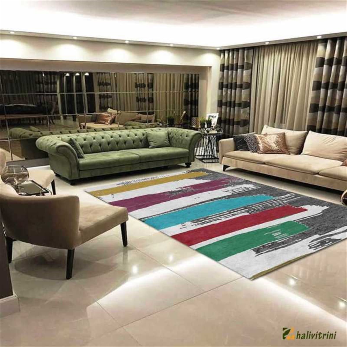 Hitit Yolluk Halı 80x200 Lidya Lüx 4122