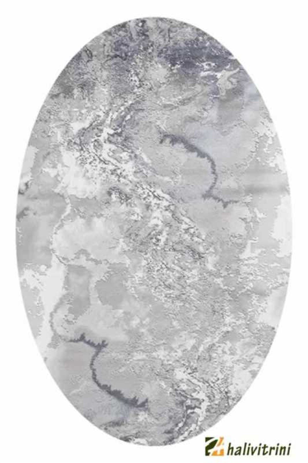 Merinos Oval halı 160x230 Therapy 19112 030 Mavi