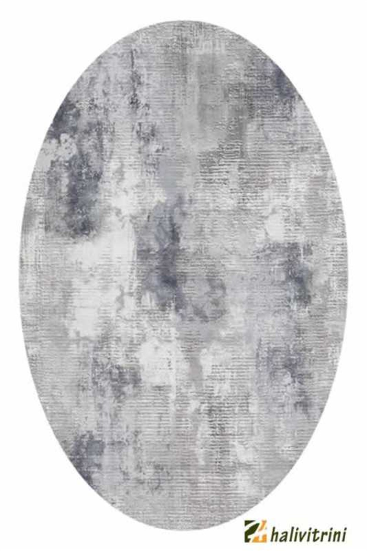 Merinos Oval Halı 160x230 Therapy 19114 030 Gri Mavi