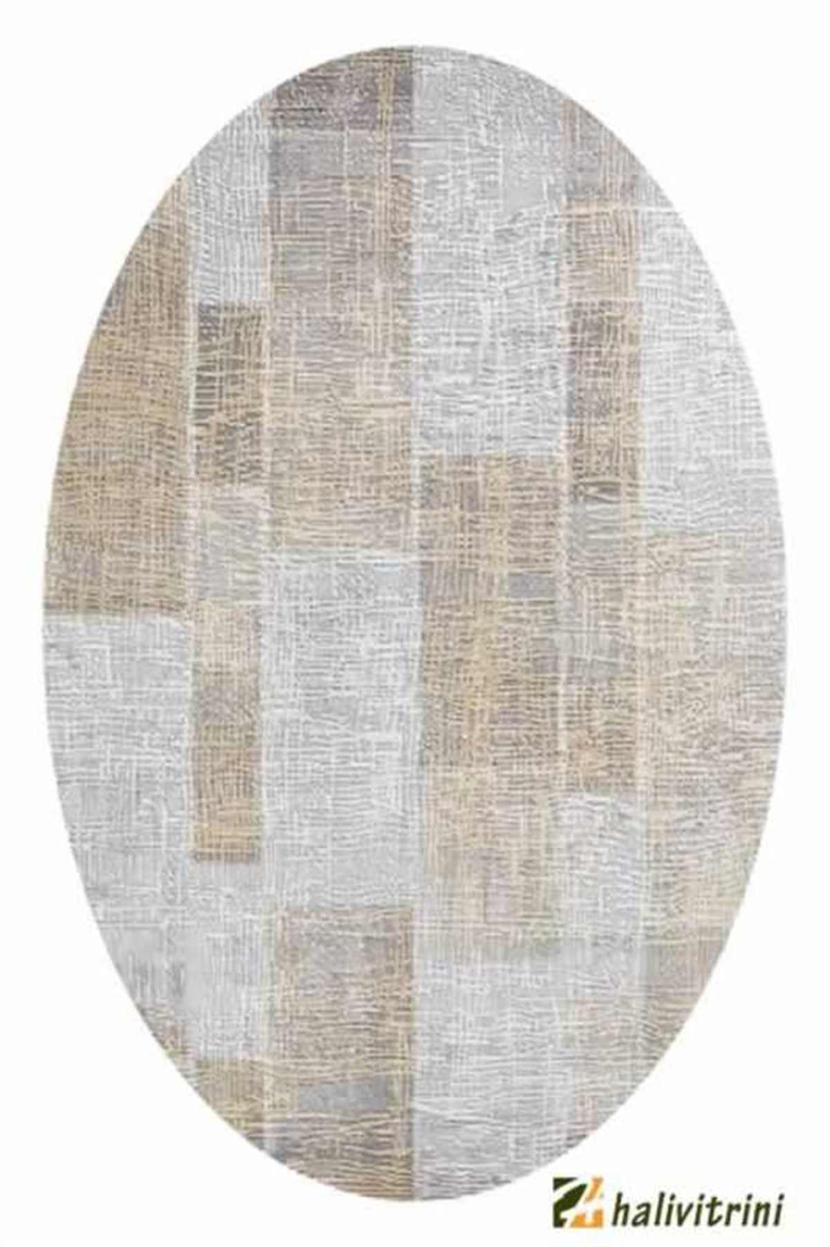 Merinos Oval halı 160x230 Therapy 19124 095 Vizon