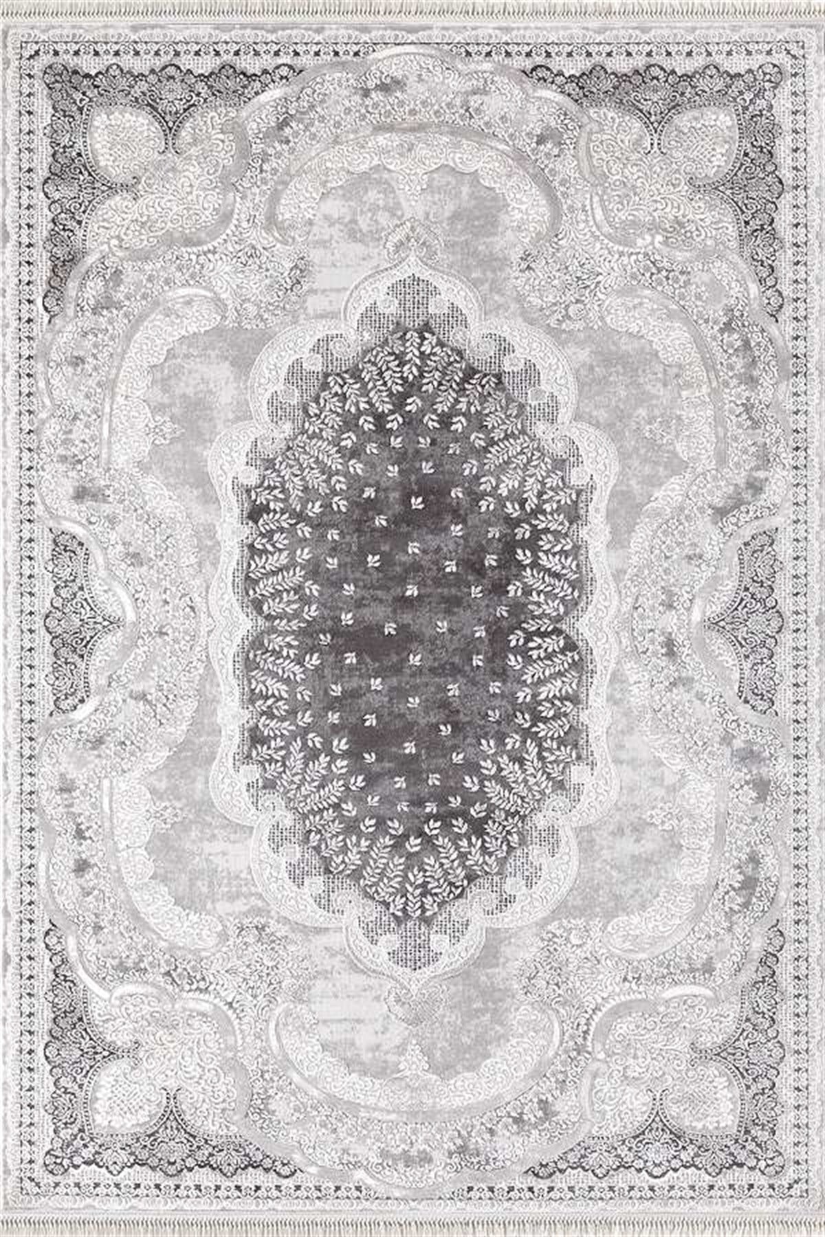 Merinos Salon Halısı 200x290 Rodin 19777 095 Gri