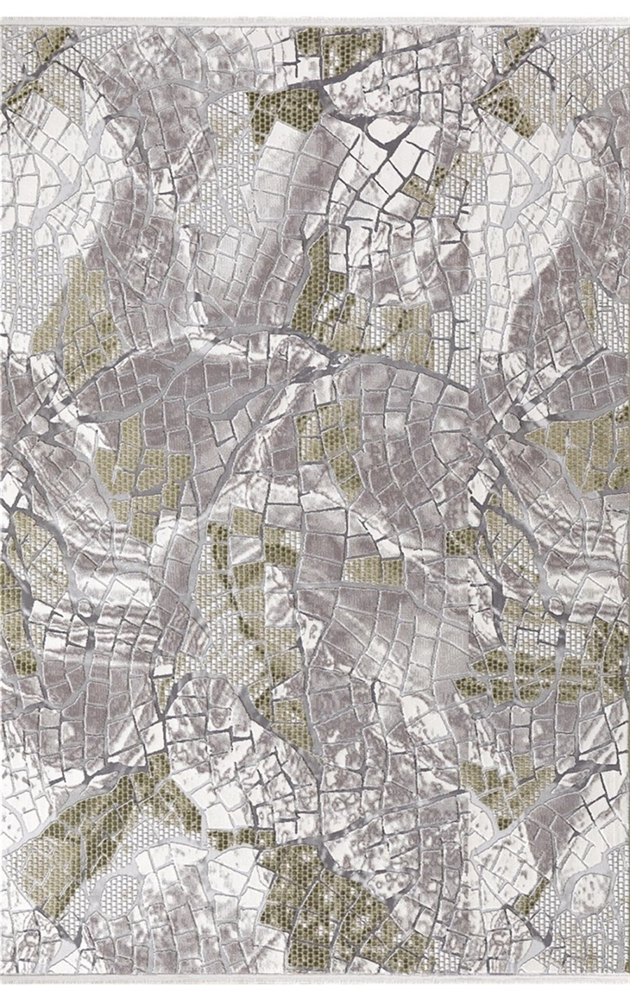 Padişah Oda Halısı 160x230 Eternity 31969 040 Yeşil Gri Bej