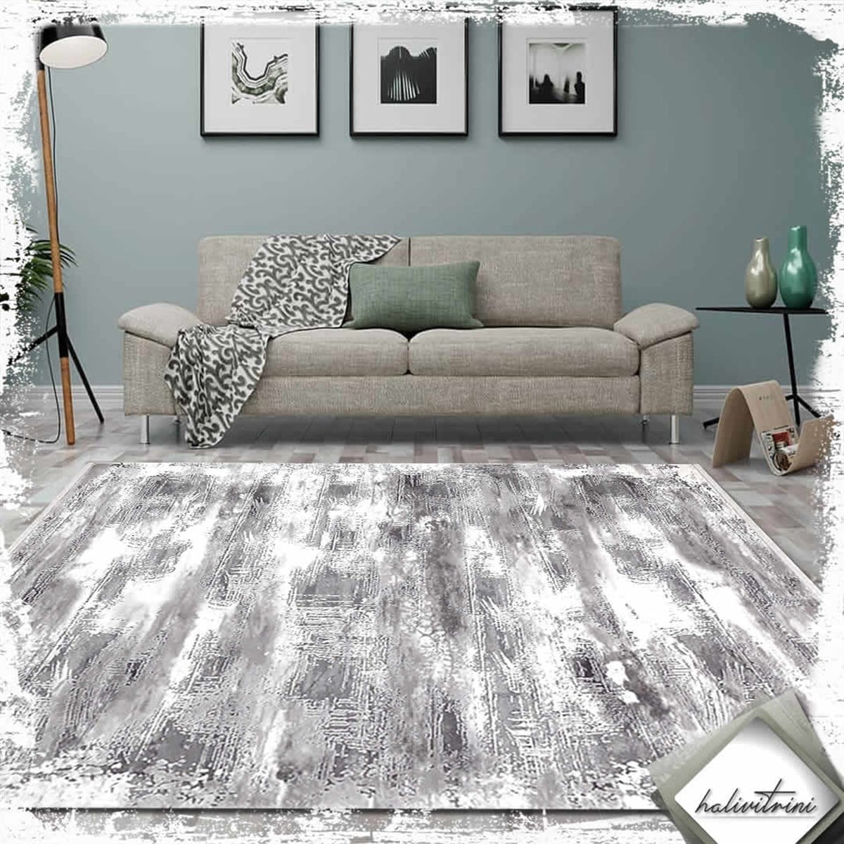 Padişah Salon Halısı 180x250 Eternity 31971 091 Gri Bej