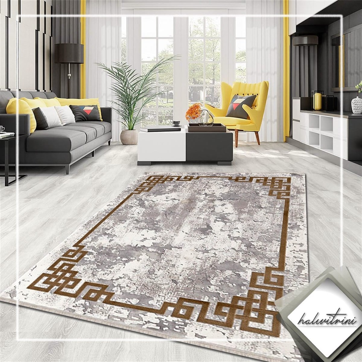 Padişah Salon Halısı 180x250 Eternity 33262 080 Kahve