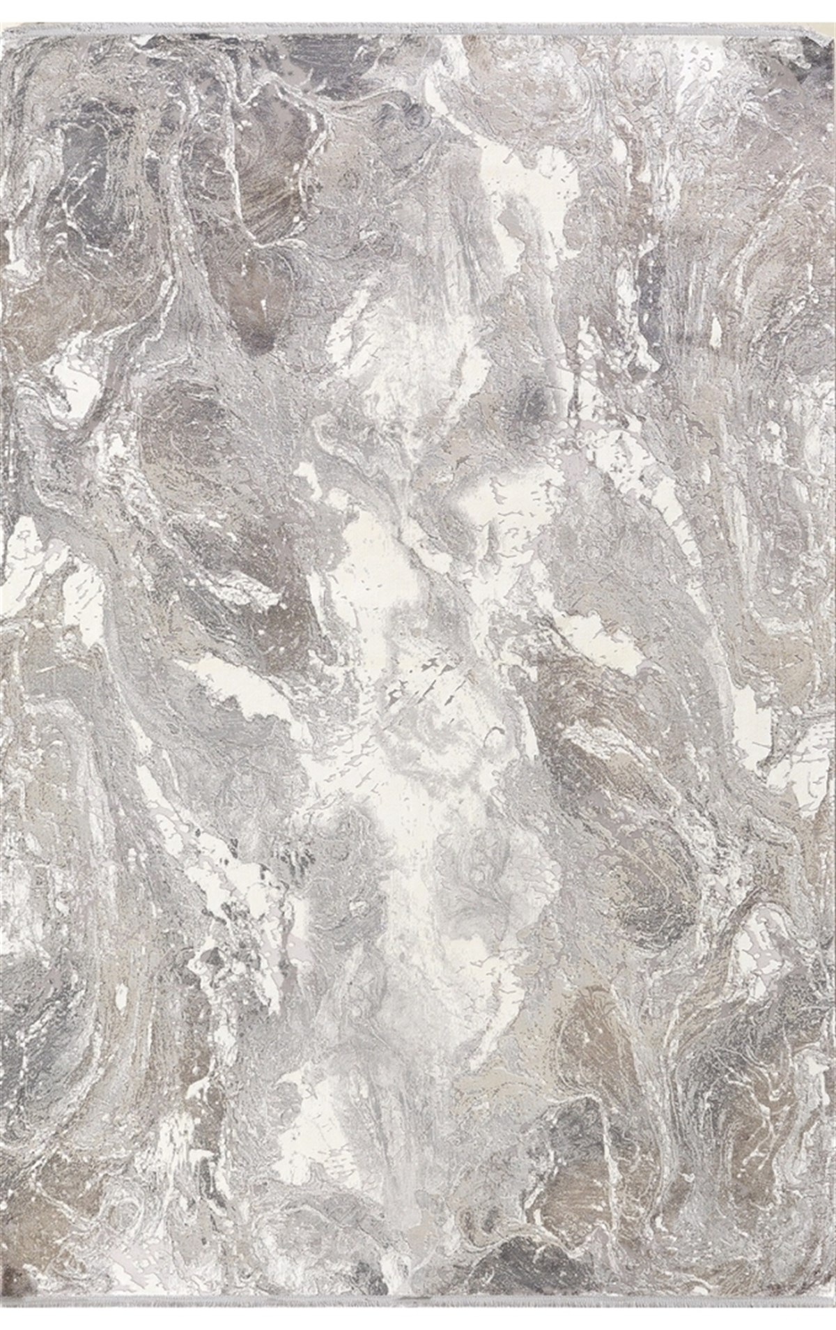 Padişah Salon Halısı 200x290 Abstrack 31870 070 gri Bej