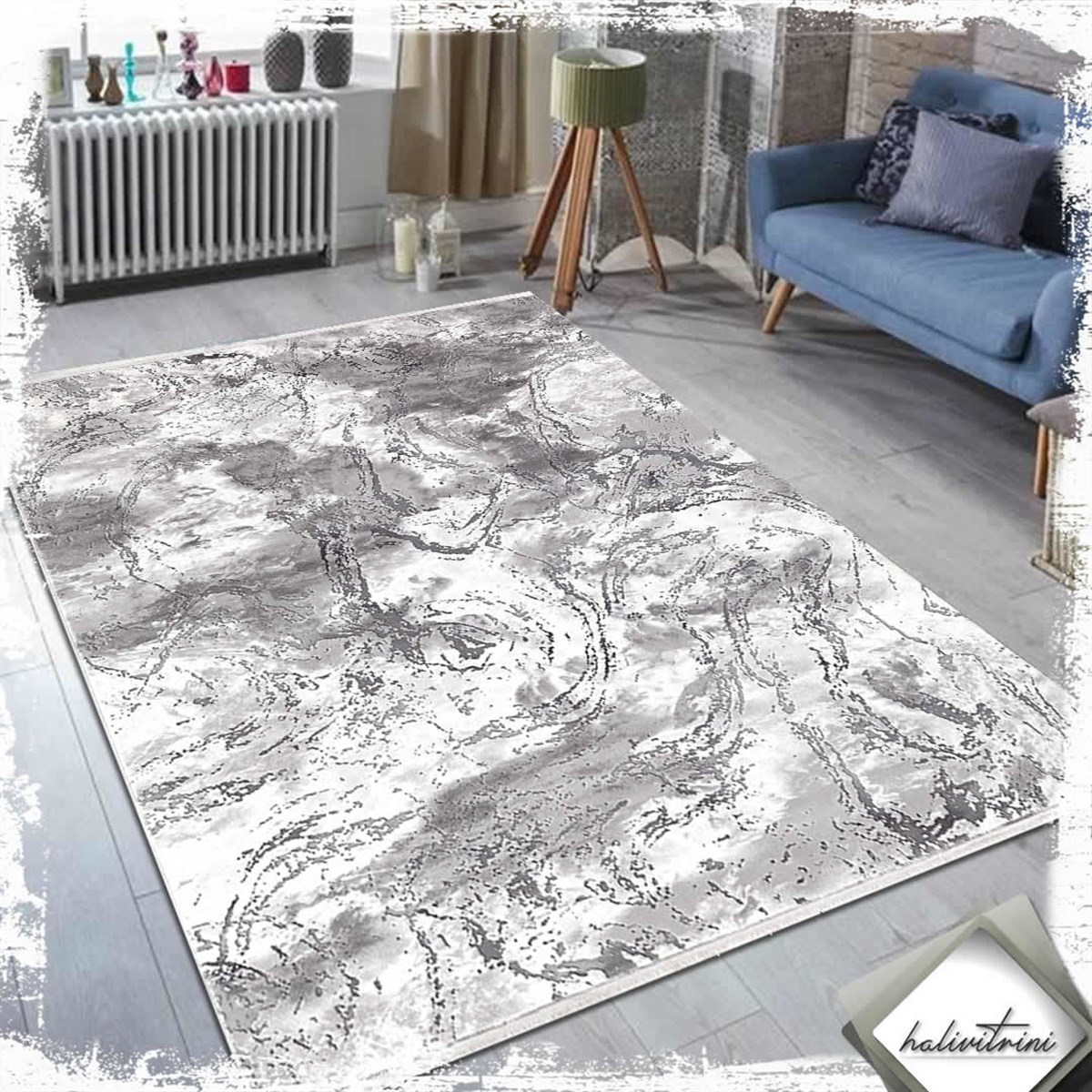 Padişah Salon Halısı 200x290 Eternity 31970 095 Gri Bej