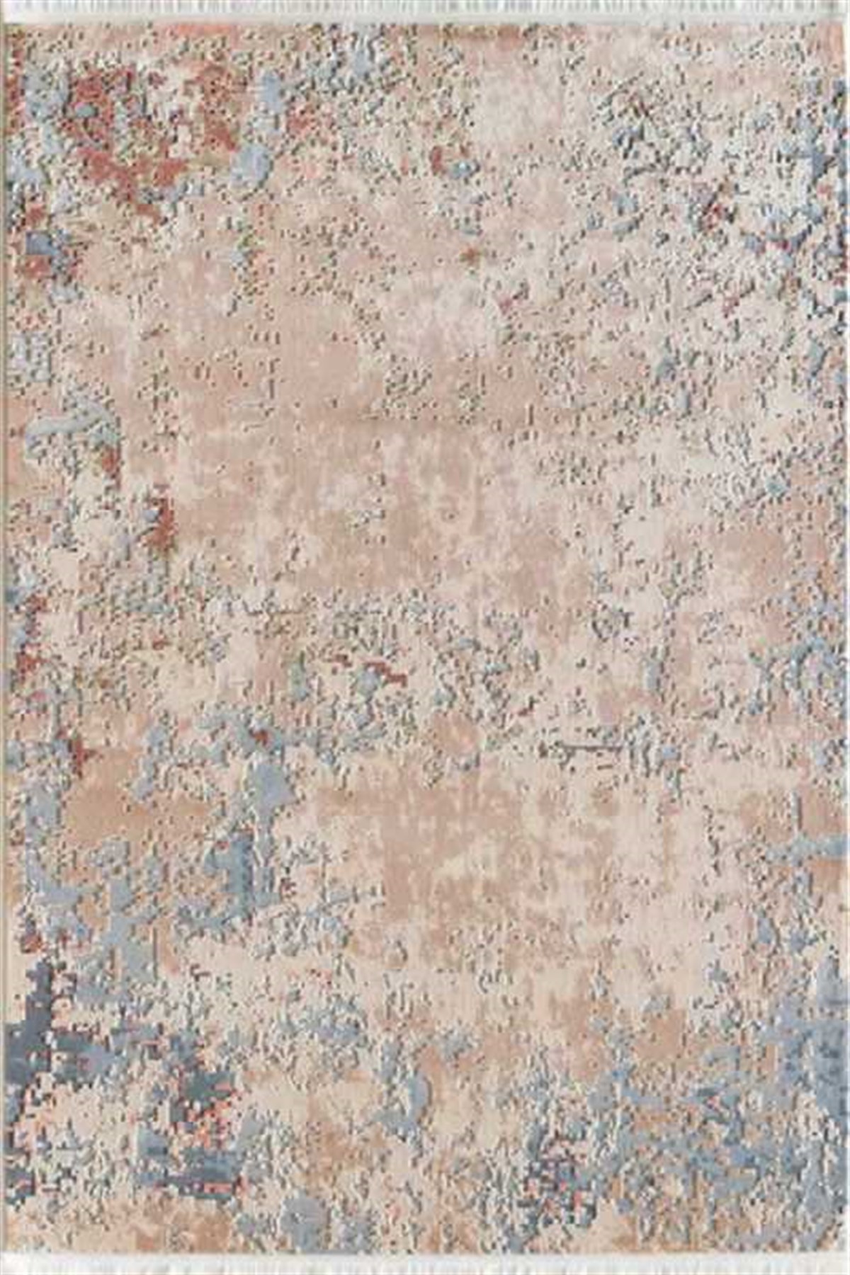 Royal Salon Halı 200X290 Çınar CN25A Krem Vizom Mavi