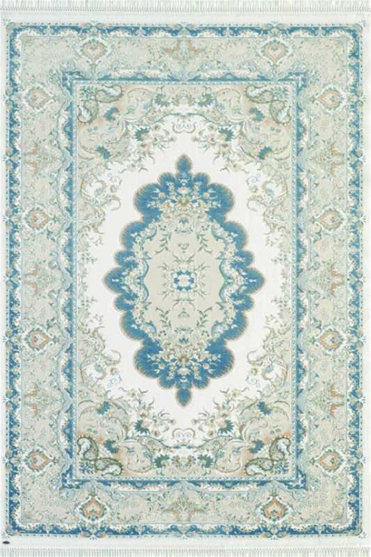 Royal Salon Halı 200x290 Yakamoz F010B Turkuaz