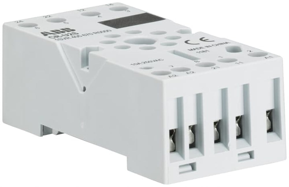 CR-U2S Socket for 2c/o CR-U relay buyukelektromarket.com ABB