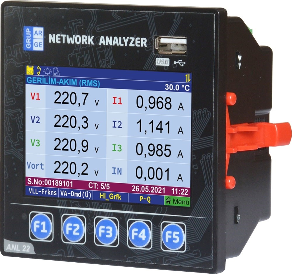 DIGITAL ÇIKIŞLI ŞEBEKE ANALİZÖRÜ buyukelektromarket.com Grup Arge